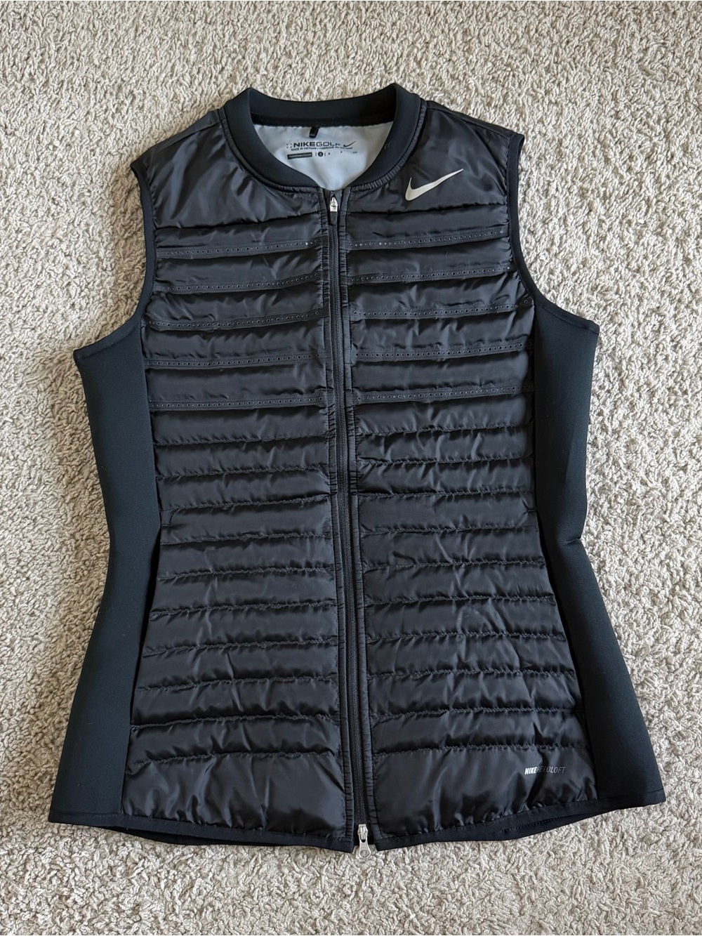 Nike Golf Tech Fleece Aeroloft Puffer Full Zip Vest